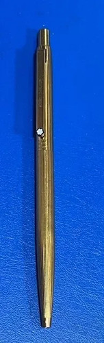 Montblanc slim line - slim, gold