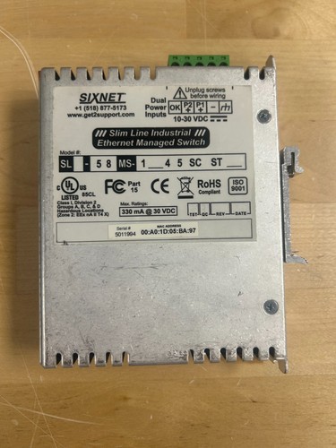 Sixnet 5ms switch - sixnet,